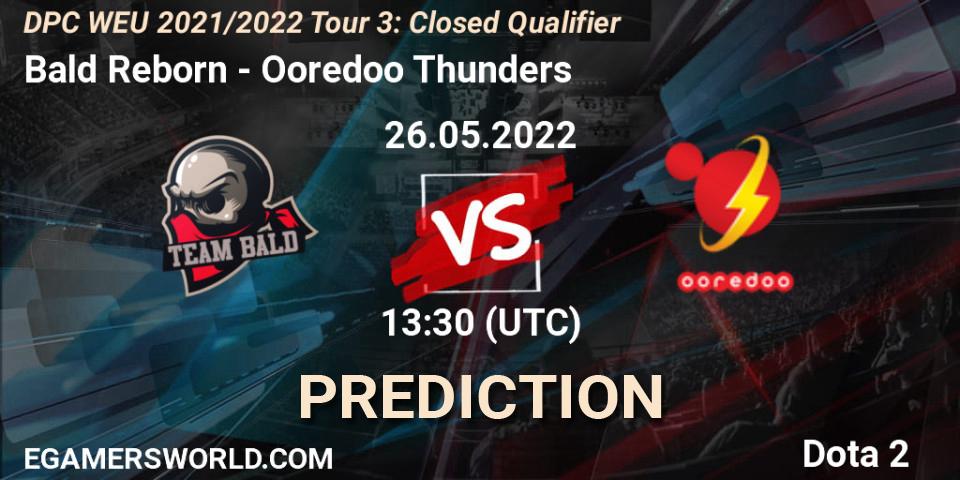 Prognose für das Spiel Bald Reborn VS Ooredoo Thunders. 26.05.22. Dota 2 - DPC WEU 2021/2022 Tour 3: Closed Qualifier