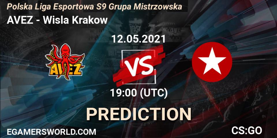 Prognose für das Spiel AVEZ VS Wisla Krakow. 12.05.21. CS2 (CS:GO) - Polska Liga Esportowa S9 Grupa Mistrzowska