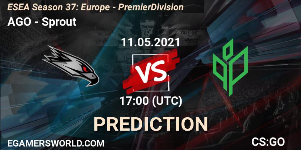 Prognose für das Spiel AGO VS Sprout. 15.06.21. CS2 (CS:GO) - ESEA Season 37: Europe - Premier Division