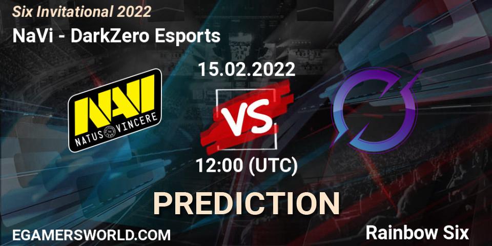 Prognose für das Spiel NaVi VS DarkZero Esports. 15.02.22. Rainbow Six - Six Invitational 2022