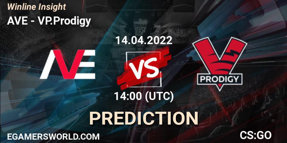 Prognose für das Spiel AVE VS VP.Prodigy. 14.04.2022 at 14:30. Counter-Strike (CS2) - Winline Insight