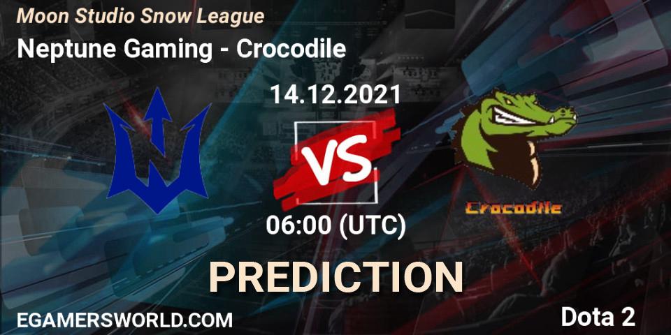 Prognose für das Spiel Neptune Gaming VS Crocodile. 14.12.2021 at 06:14. Dota 2 - Moon Studio Snow League