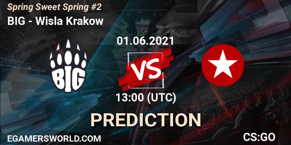 Prognose für das Spiel BIG VS Wisla Krakow. 01.06.21. CS2 (CS:GO) - Spring Sweet Spring #2