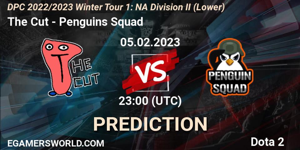 Prognose für das Spiel The Cut VS Penguins Squad. 05.02.23. Dota 2 - DPC 2022/2023 Winter Tour 1: NA Division II (Lower)