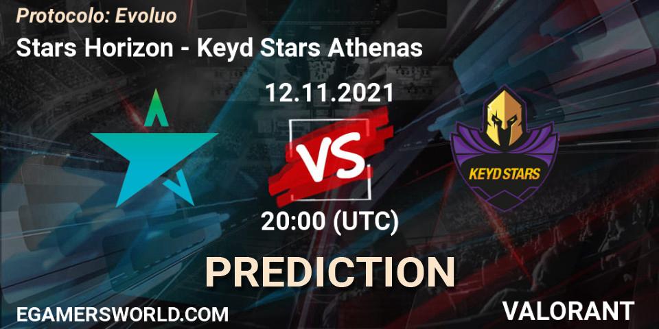 Prognose für das Spiel Stars Horizon VS Keyd Stars Athenas. 12.11.2021 at 20:00. VALORANT - Protocolo: Evolução