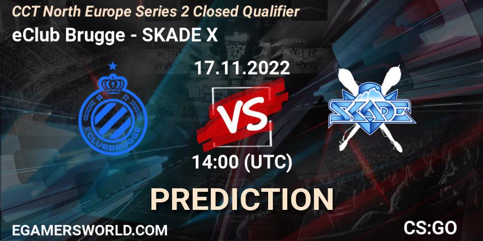 Prognose für das Spiel eClub Brugge VS SKADE X. 17.11.2022 at 14:35. Counter-Strike (CS2) - CCT North Europe Series 2 Closed Qualifier