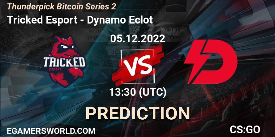 Prognose für das Spiel Tricked Esport VS Dynamo Eclot. 05.12.22. CS2 (CS:GO) - Thunderpick Bitcoin Series 2