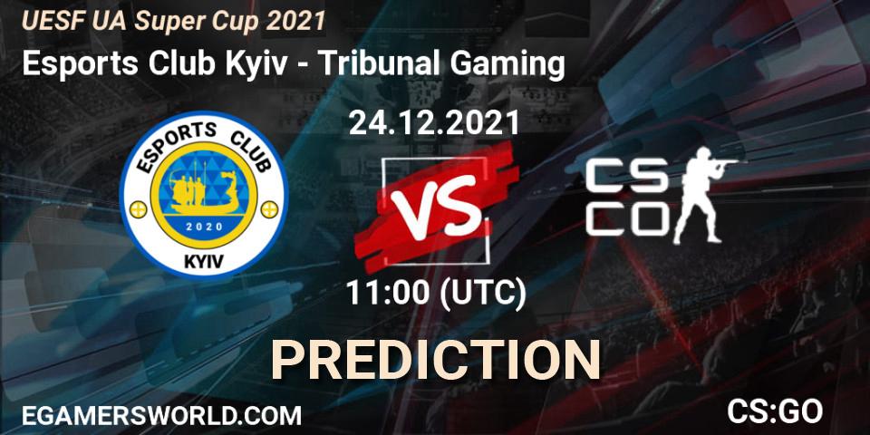 Prognose für das Spiel Esports Club Kyiv VS Tribunal Gaming. 24.12.2021 at 11:00. Counter-Strike (CS2) - UESF Ukrainian Super Cup 2021