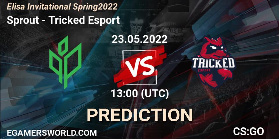 Prognose für das Spiel Sprout VS Tricked Esport. 23.05.22. CS2 (CS:GO) - Elisa Invitational Spring 2022