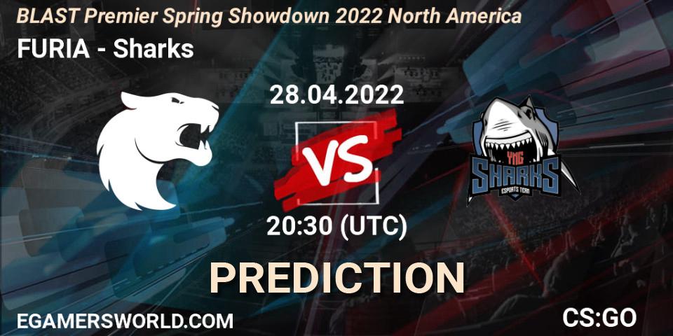Prognose für das Spiel FURIA VS ATK. 28.04.22. CS2 (CS:GO) - BLAST Premier Spring Showdown 2022 North America