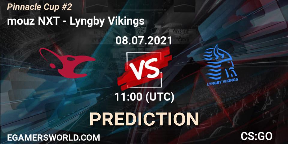 Prognose für das Spiel mouz NXT VS Lyngby Vikings. 08.07.2021 at 11:25. Counter-Strike (CS2) - Pinnacle Cup #2