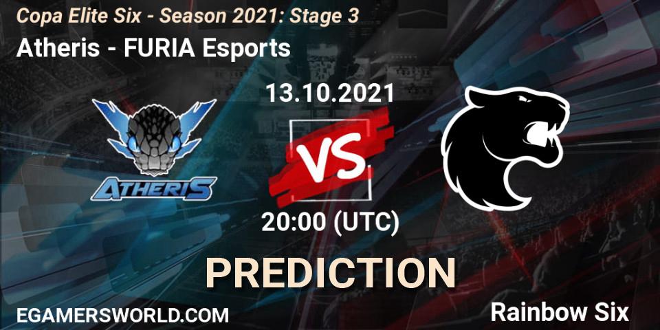 Prognose für das Spiel Atheris VS FURIA Esports. 13.10.2021 at 20:00. Rainbow Six - Copa Elite Six - Season 2021: Stage 3
