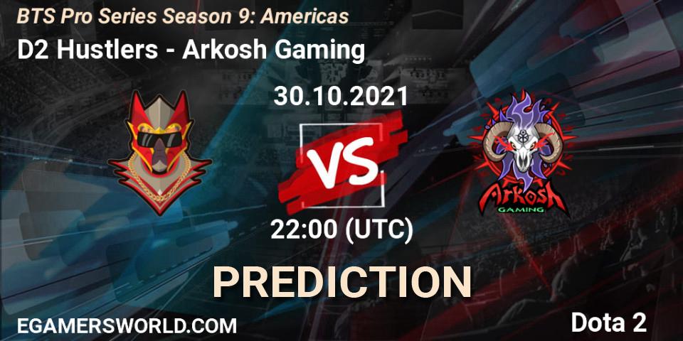 Prognose für das Spiel D2 Hustlers VS Arkosh Gaming. 30.10.2021 at 22:11. Dota 2 - BTS Pro Series Season 9: Americas