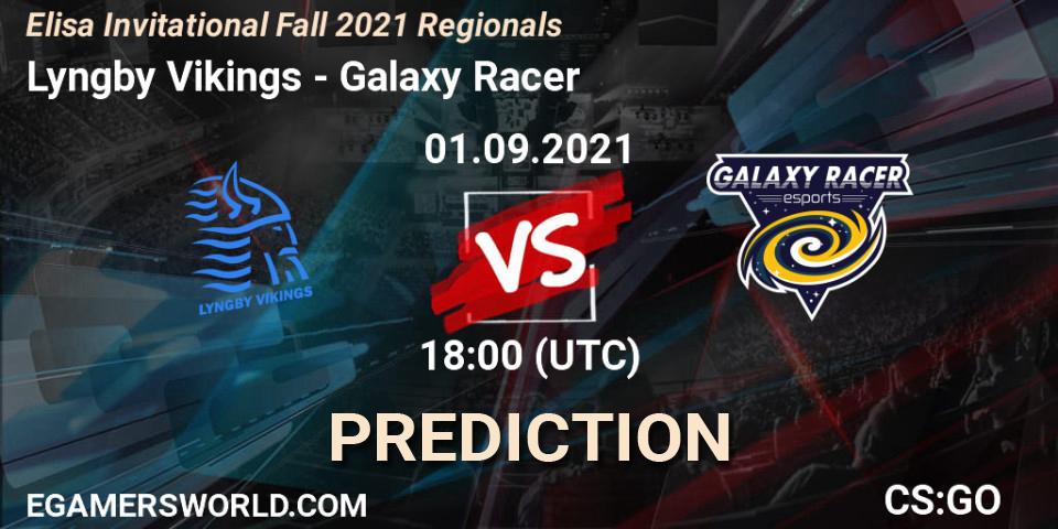 Prognose für das Spiel Lyngby Vikings VS Galaxy Racer. 01.09.2021 at 18:00. Counter-Strike (CS2) - Elisa Invitational Fall 2021 Regionals