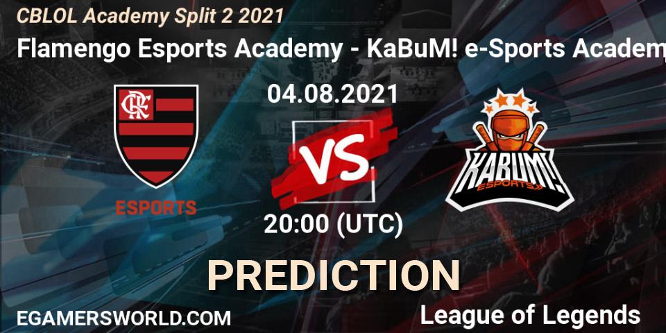 Prognose für das Spiel Flamengo Esports Academy VS KaBuM! Academy. 04.08.2021 at 20:00. LoL - CBLOL Academy Split 2 2021