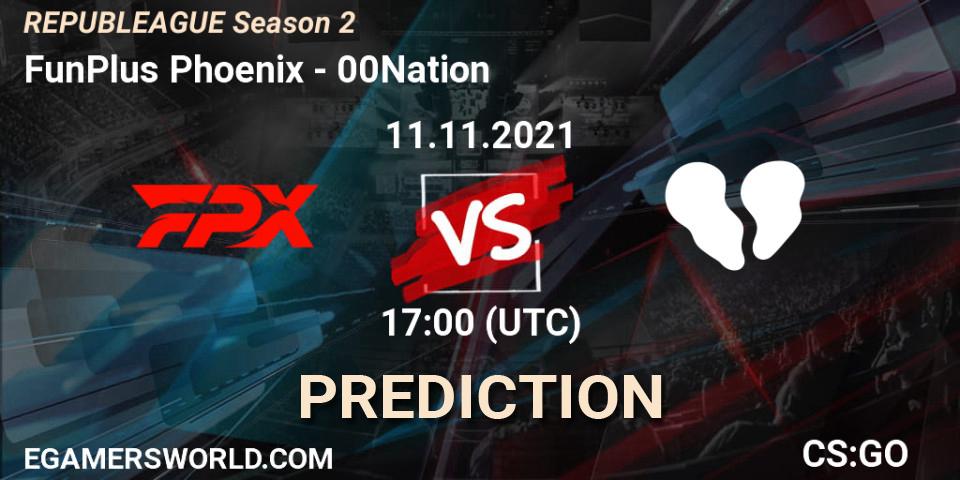Prognose für das Spiel Lyngby Vikings VS 00Nation. 11.11.21. CS2 (CS:GO) - REPUBLEAGUE Season 2