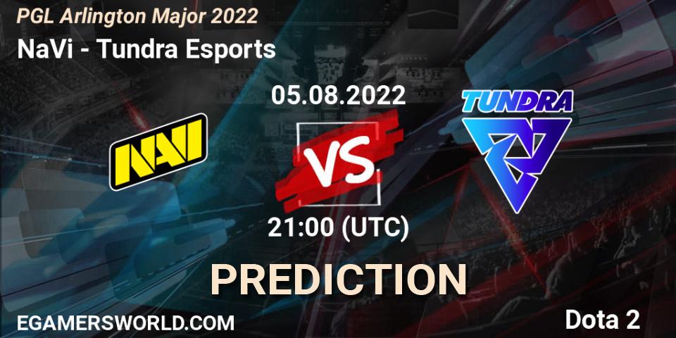 Prognose für das Spiel NaVi VS Tundra Esports. 05.08.2022 at 22:48. Dota 2 - PGL Arlington Major 2022 - Group Stage
