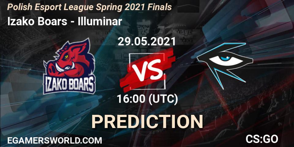 Prognose für das Spiel Izako Boars VS Illuminar. 29.05.21. CS2 (CS:GO) - Polish Esport League Spring 2021 Finals