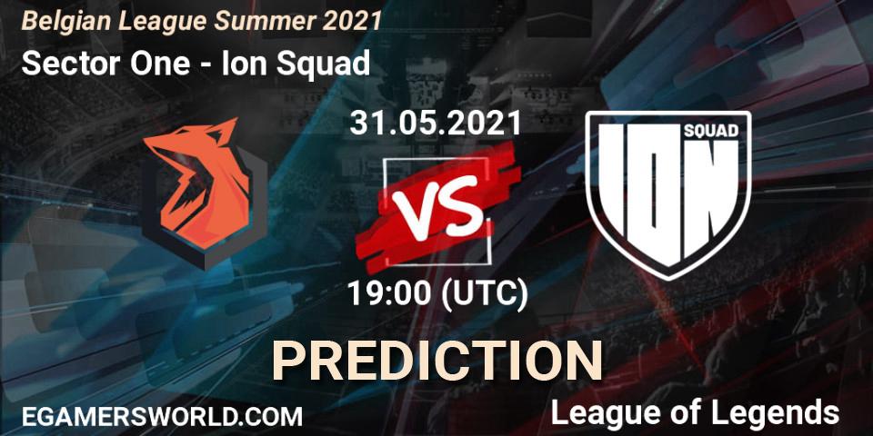 Prognose für das Spiel Sector One VS Ion Squad. 31.05.2021 at 19:00. LoL - Belgian League Summer 2021