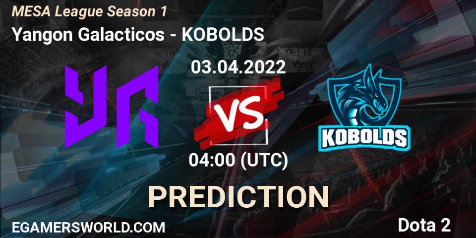 Prognose für das Spiel Yangon Galacticos VS KOBOLDS. 03.04.2022 at 04:10. Dota 2 - MESA League Season 1