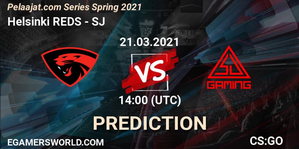 Prognose für das Spiel Helsinki REDS VS SJ. 21.03.21. CS2 (CS:GO) - Pelaajat.com Series Spring 2021