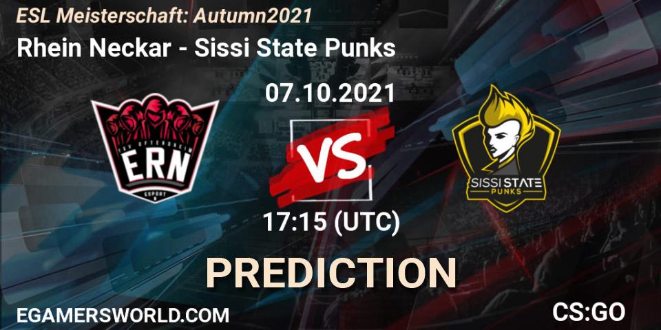 Prognose für das Spiel Rhein Neckar VS Sissi State Punks. 07.10.2021 at 17:15. Counter-Strike (CS2) - ESL Meisterschaft: Autumn 2021