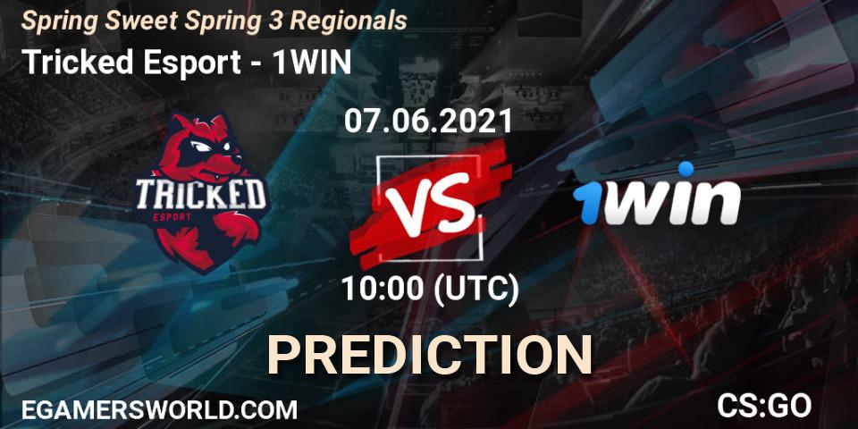 Prognose für das Spiel Tricked Esport VS 1WIN. 07.06.2021 at 10:00. Counter-Strike (CS2) - Spring Sweet Spring 3 Regionals