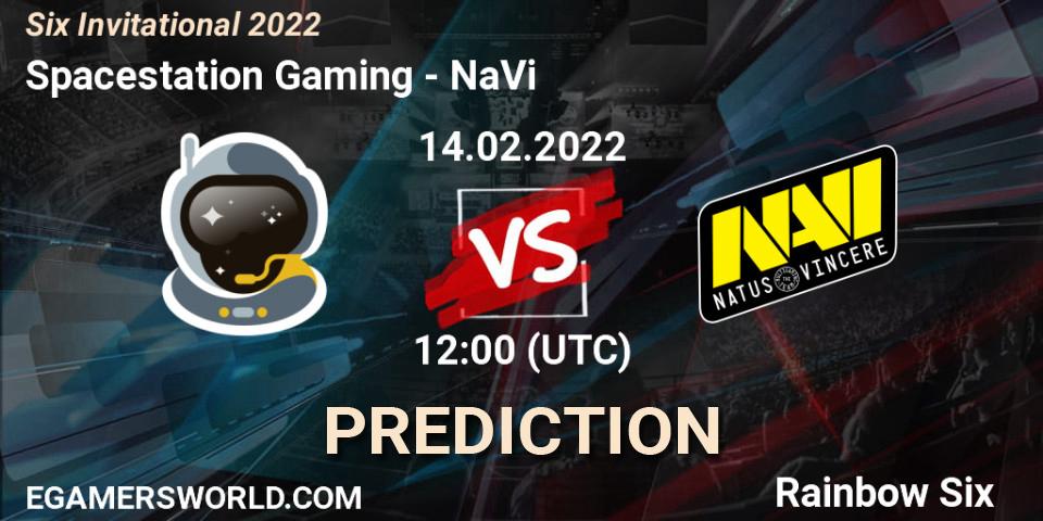 Prognose für das Spiel Spacestation Gaming VS NaVi. 14.02.2022 at 12:00. Rainbow Six - Six Invitational 2022