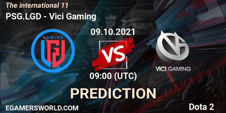 Prognose für das Spiel PSG.LGD VS Vici Gaming. 09.10.2021 at 09:00. Dota 2 - The Internationa 2021