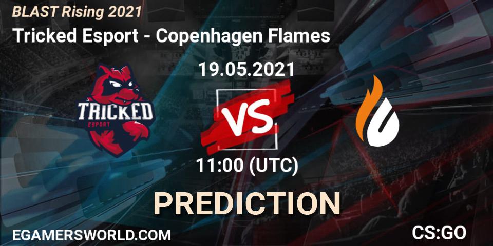 Prognose für das Spiel Tricked Esport VS Copenhagen Flames. 19.05.2021 at 11:55. Counter-Strike (CS2) - BLAST Rising 2021