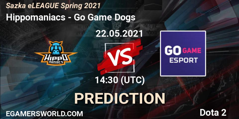 Prognose für das Spiel Hippomaniacs VS Go Game Dogs. 22.05.21. Dota 2 - Sazka eLEAGUE Spring 2021