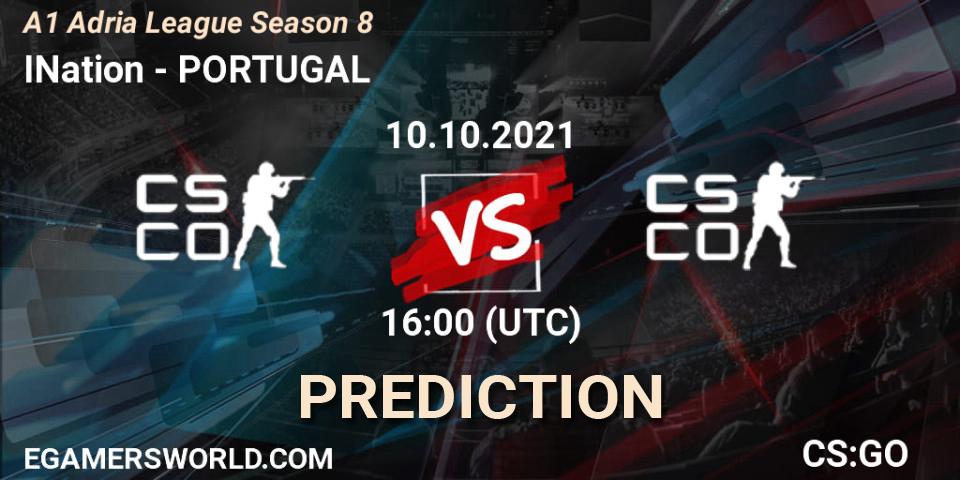 Prognose für das Spiel INation VS PORTUGAL. 10.10.2021 at 16:00. Counter-Strike (CS2) - A1 Adria League Season 8