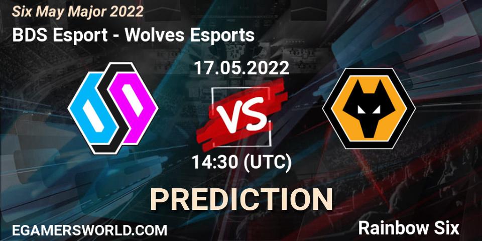 Prognose für das Spiel BDS Esport VS Wolves Esports. 17.05.22. Rainbow Six - Six Charlotte Major 2022