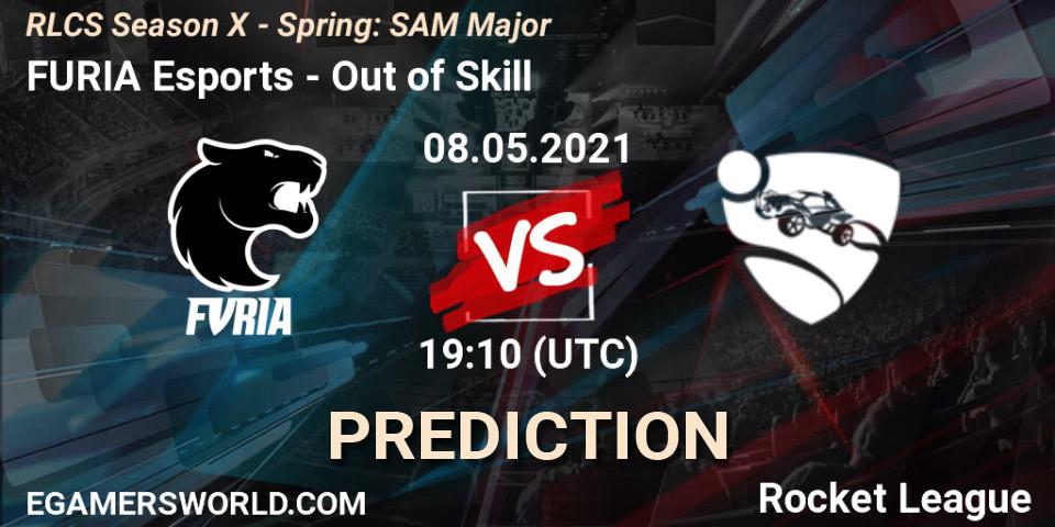 Prognose für das Spiel FURIA Esports VS Out of Skill. 08.05.2021 at 19:10. Rocket League - RLCS Season X - Spring: SAM Major