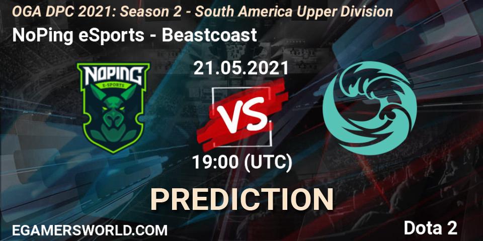 Prognose für das Spiel NoPing eSports VS Beastcoast. 21.05.2021 at 19:01. Dota 2 - OGA DPC 2021: Season 2 - South America Upper Division