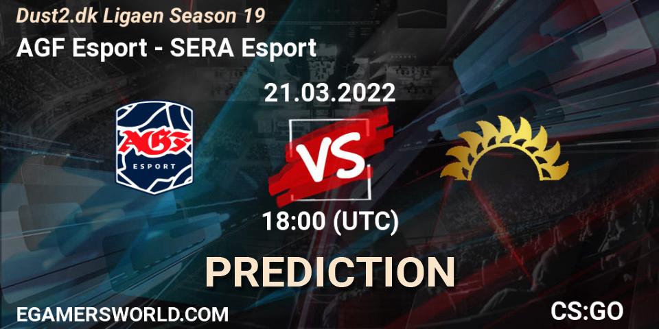Prognose für das Spiel AGF Esport VS SERA Esport. 21.03.22. CS2 (CS:GO) - Dust2.dk Ligaen Season 19