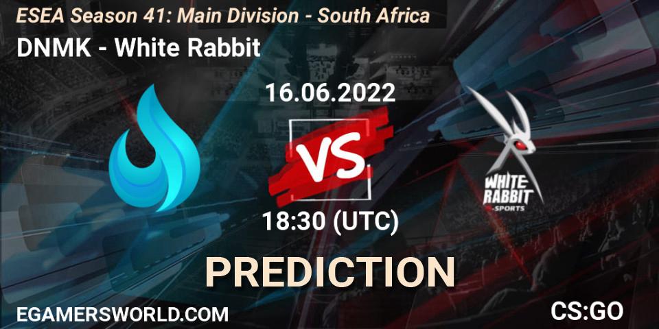 Prognose für das Spiel Exdee VS White Rabbit. 16.06.22. CS2 (CS:GO) - ESEA Season 41: Main Division - South Africa