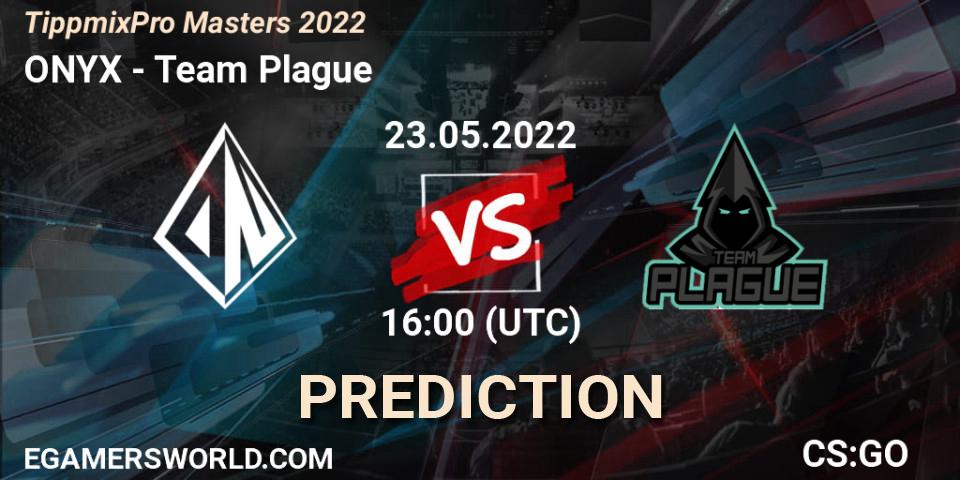 Prognose für das Spiel ONYX VS Team Plague. 23.05.2022 at 16:00. Counter-Strike (CS2) - TippmixPro Masters 2022