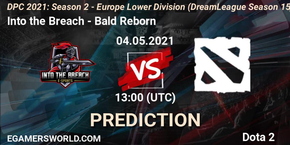 Prognose für das Spiel Into the Breach VS Bald Reborn. 04.05.21. Dota 2 - DPC 2021: Season 2 - Europe Lower Division (DreamLeague Season 15)