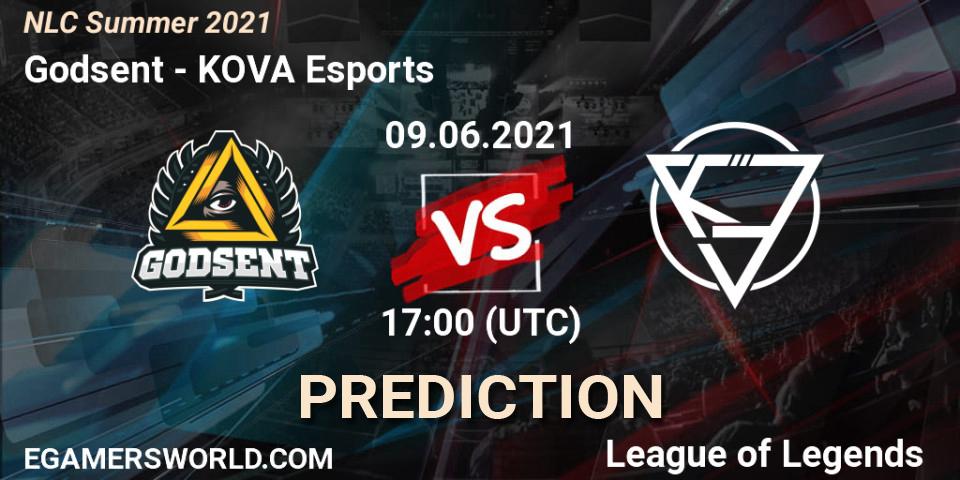 Prognose für das Spiel Godsent VS KOVA Esports. 09.06.2021 at 16:55. LoL - NLC Summer 2021