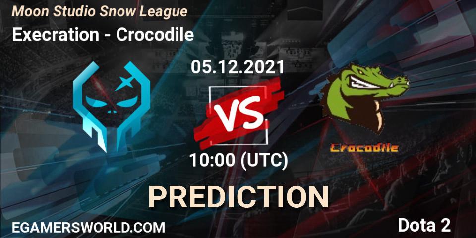 Prognose für das Spiel Execration VS Crocodile. 05.12.2021 at 10:58. Dota 2 - Moon Studio Snow League