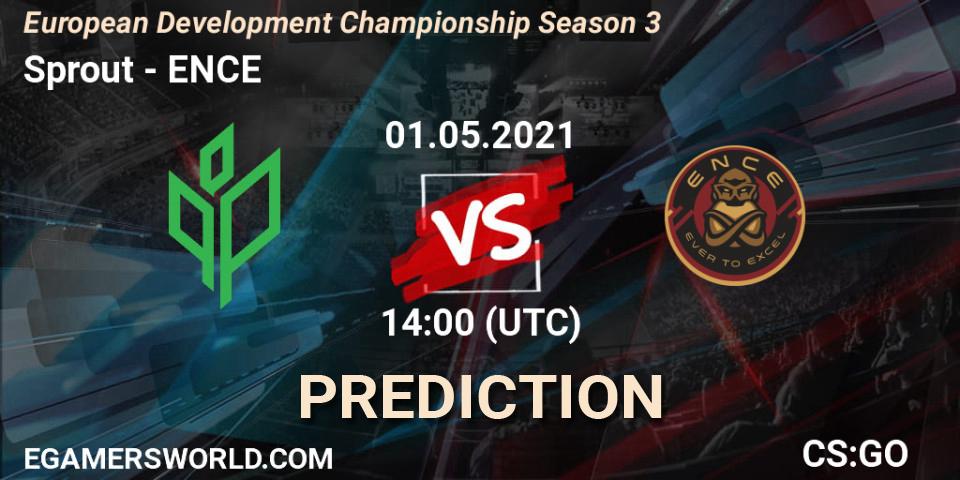 Prognose für das Spiel Sprout VS ENCE. 01.05.2021 at 11:50. Counter-Strike (CS2) - European Development Championship Season 3