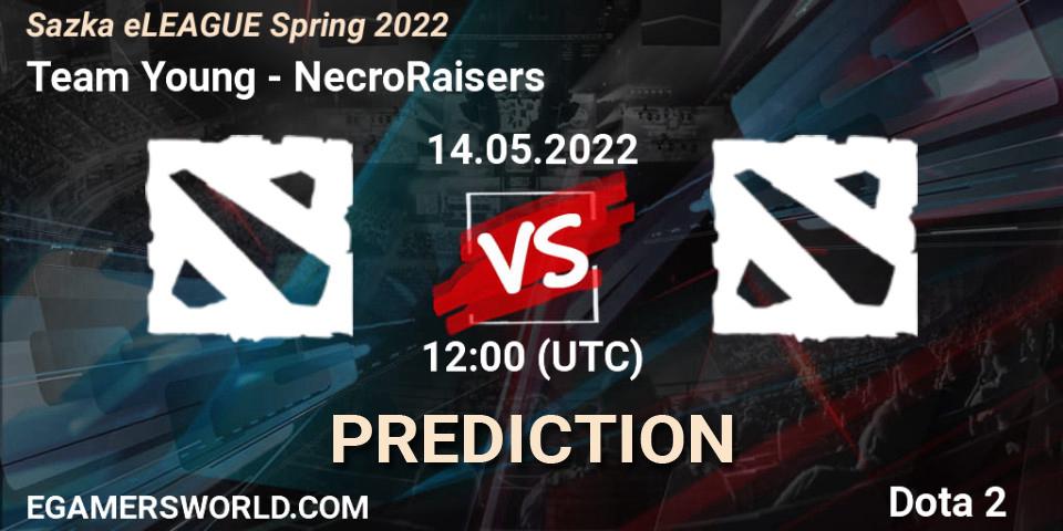 Prognose für das Spiel Team Young VS NecroRaisers. 14.05.22. Dota 2 - Sazka eLEAGUE Spring 2022