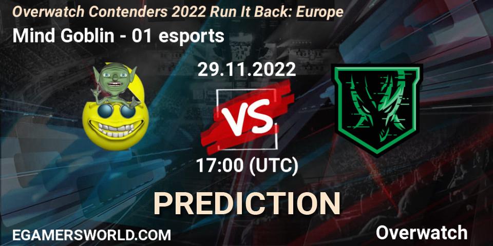Prognose für das Spiel Fancy Fellas VS 01 esports. 08.12.22. Overwatch - Overwatch Contenders 2022 Run It Back: Europe