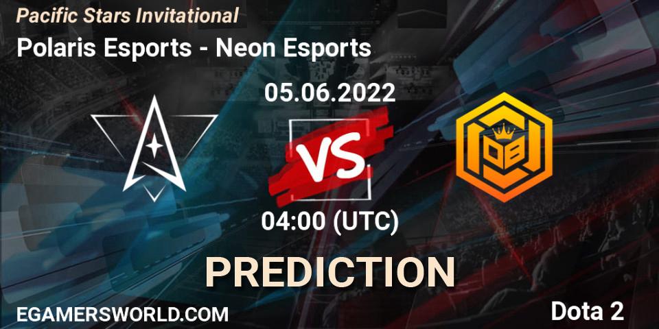 Prognose für das Spiel WOLF VS Neon Esports. 05.06.22. Dota 2 - Pacific Stars Invitational