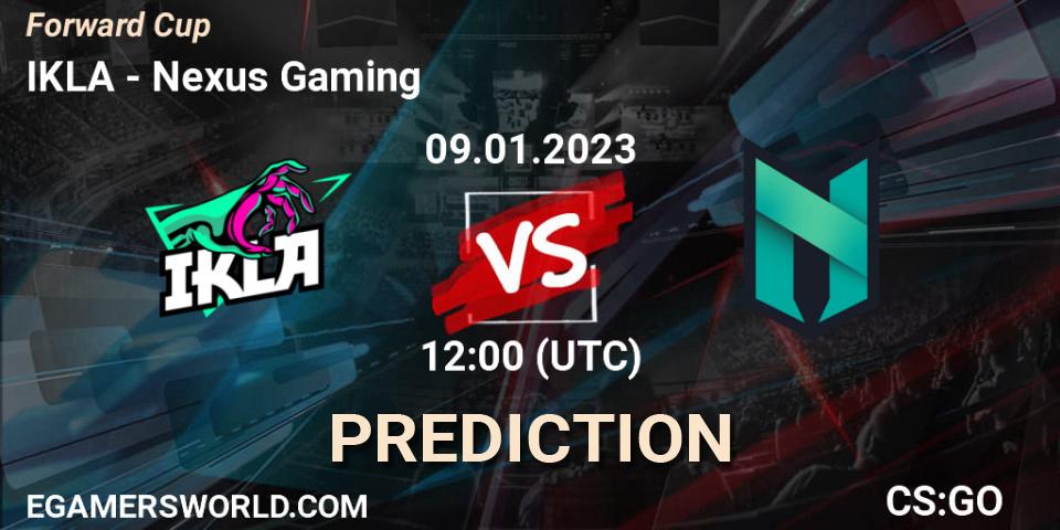 Prognose für das Spiel IKLA VS Nexus Gaming. 09.01.2023 at 12:00. Counter-Strike (CS2) - Forward Cup