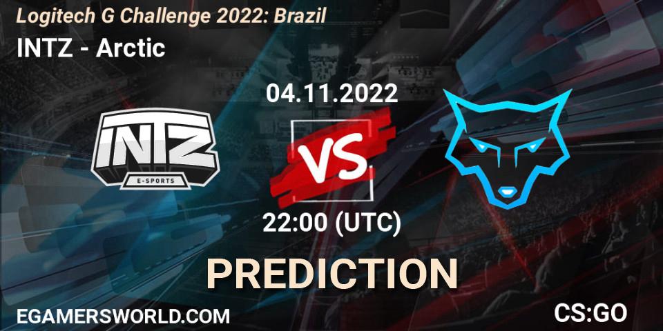 Prognose für das Spiel INTZ VS Arctic. 04.11.22. CS2 (CS:GO) - Logitech G Challenge 2022: Brazil