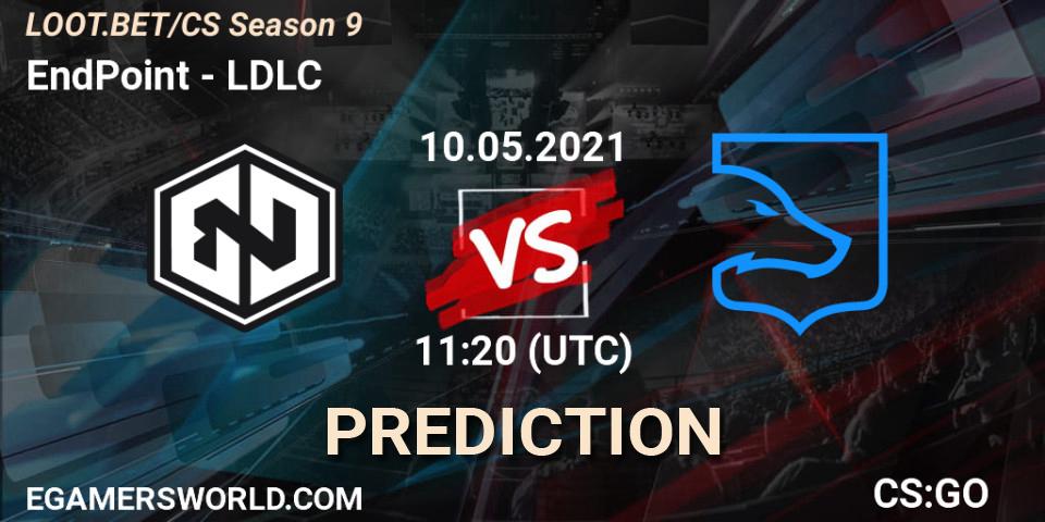 Prognose für das Spiel EndPoint VS LDLC. 10.05.21. CS2 (CS:GO) - LOOT.BET/CS Season 9