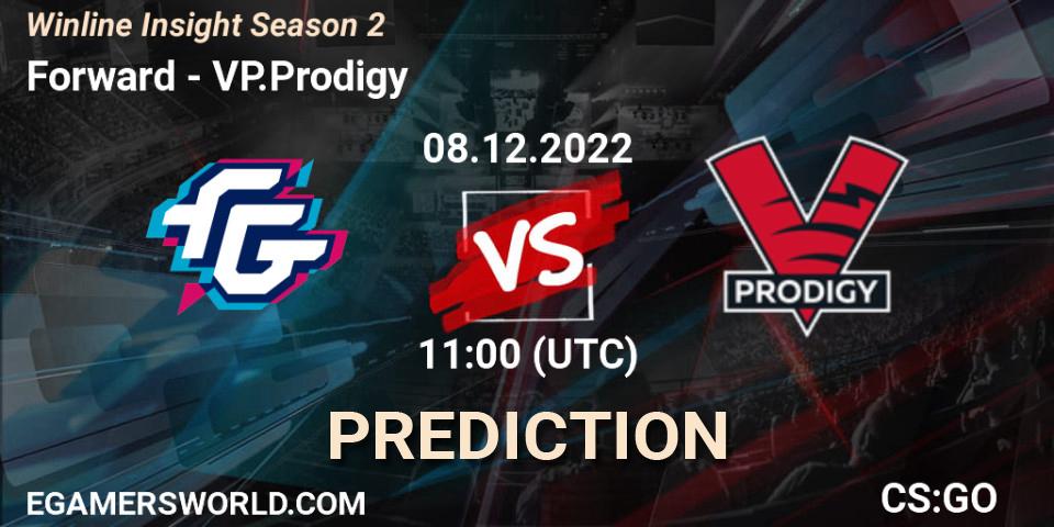 Prognose für das Spiel Forward VS VP.Prodigy. 10.12.22. CS2 (CS:GO) - Winline Insight Season 2