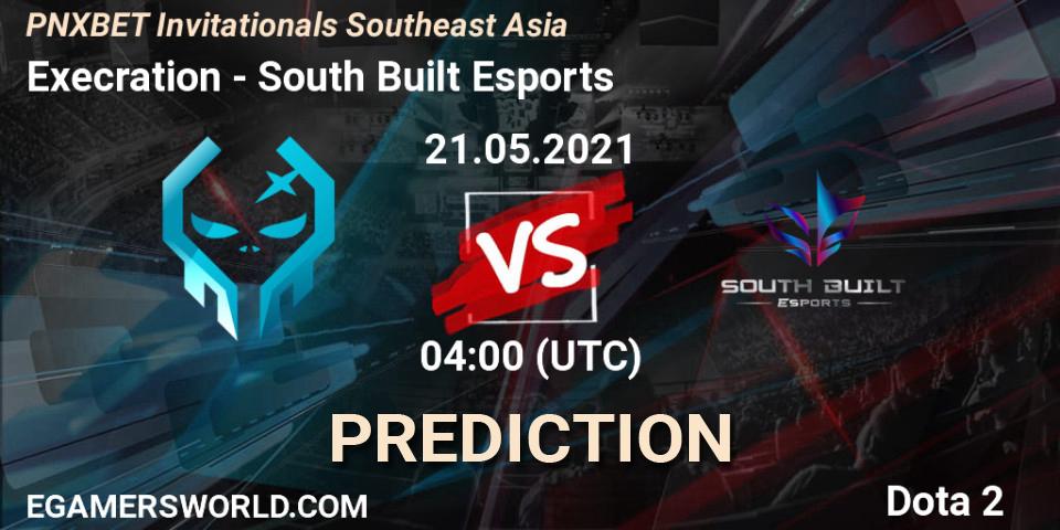 Prognose für das Spiel Execration VS South Built Esports. 21.05.2021 at 04:05. Dota 2 - PNXBET Invitationals Southeast Asia